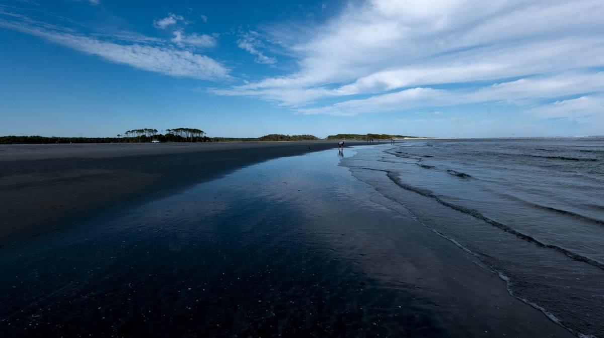 The point in Cherry Grove near North Myrtle Beach.